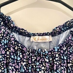 Kirundo Floral Knee Length Dress - Medium